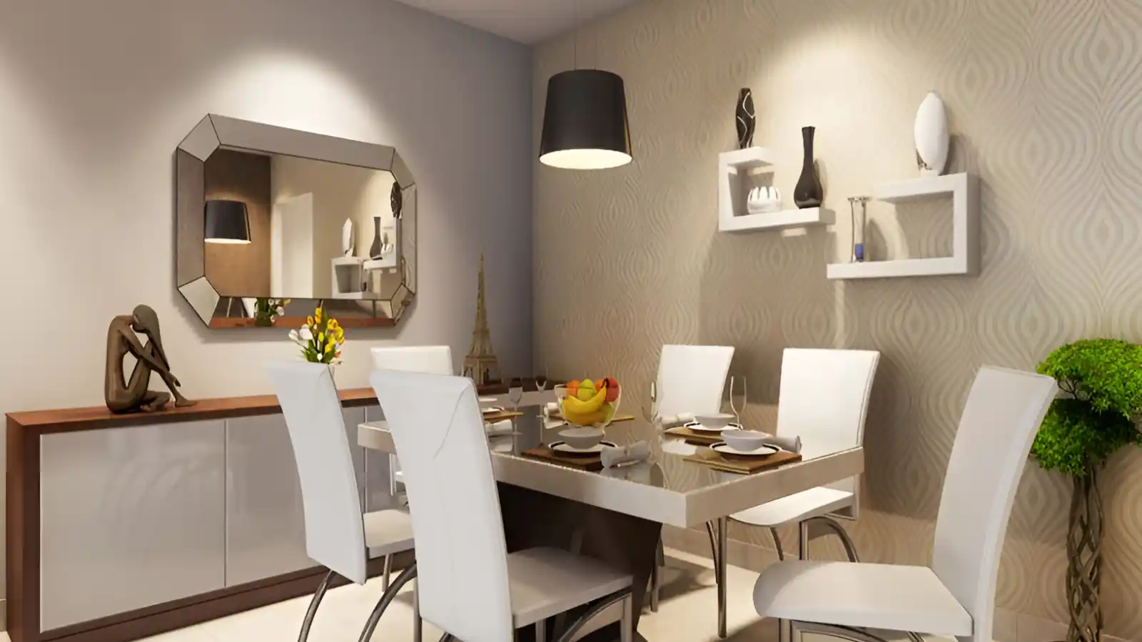 The-Melia-Apartment-in-Sohna-sector Dining